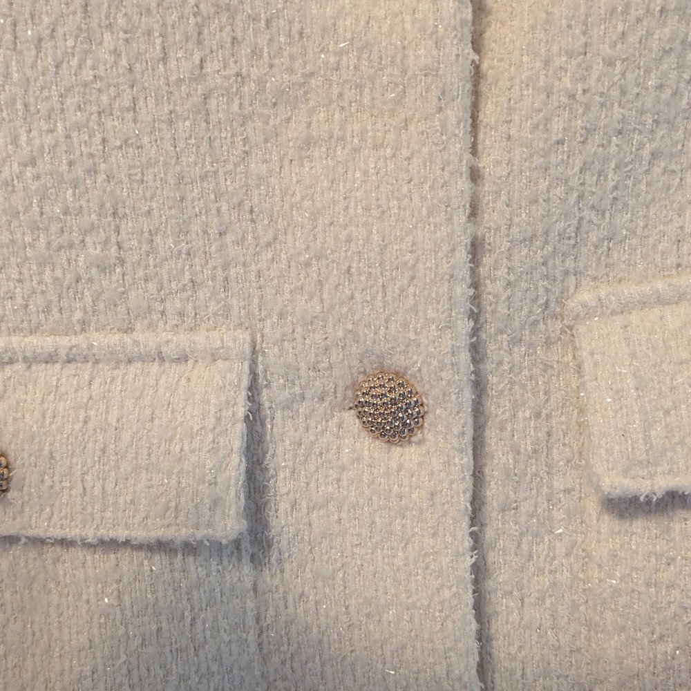 She & Sky Elegant Cream Women's Jacket - Picture 4 of 7
